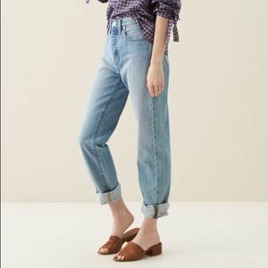 Madewell Perfect Summer High Rise Ankle Jean